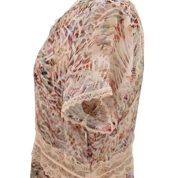 Soft Surroundings Althea Dress size 14P Petites 2-Piece Maxi Slip Romantic Lace - Picture 3 of 15